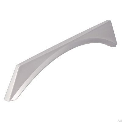 Avlångt möbelhandtag 2341 160 Borstat silver