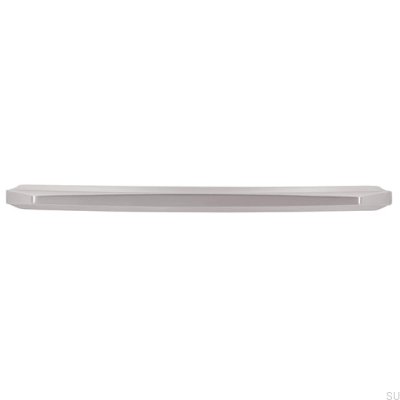 Avlångt möbelhandtag 2341 160 Borstat silver