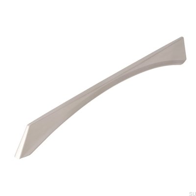 Avlångt möbelhandtag 2341 320 Silver Borstad