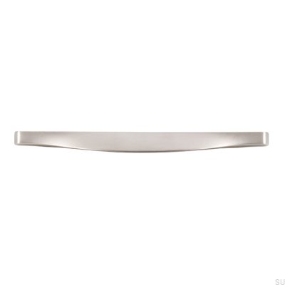 Avlångt möbelhandtag 2356 160 Borstat silver