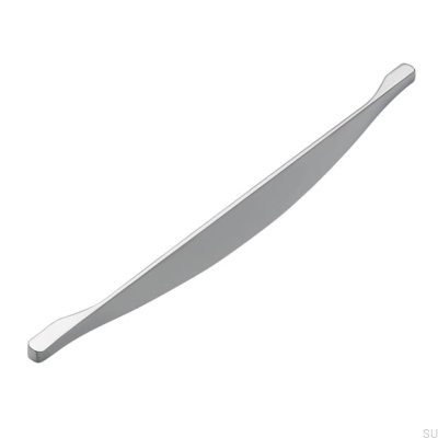 Avlångt möbelhandtag 2356 320 Polerad krom