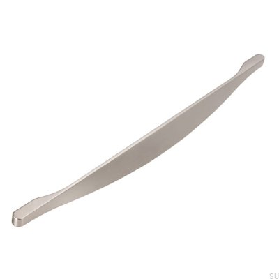 Avlångt möbelhandtag 2356 320 Silver Borstad