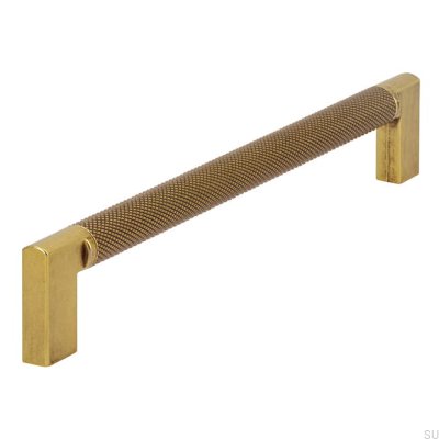 Avlångt möbelhandtag 2457 192 Antik Guld