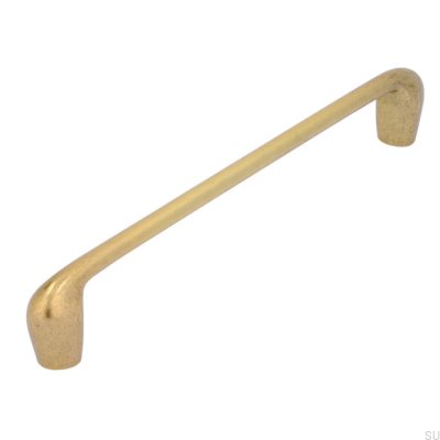 Avlångt möbelhandtag 2474 160 Antik Guld