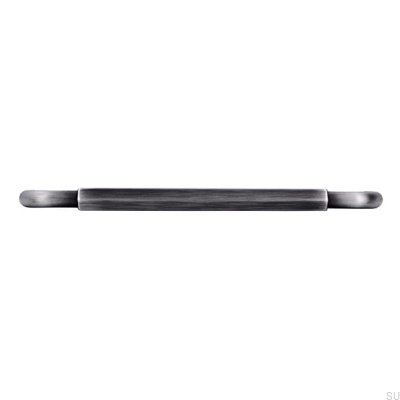Avlångt möbelhandtag 2482 160 Antik Silver