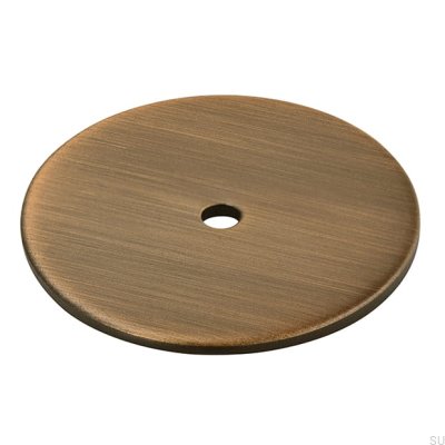 Knobb Pad 2490 Antik Guld Borstad