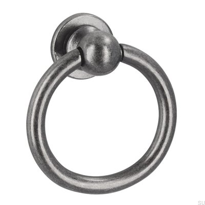 Runt möbelhandtag 2499 Antik Silver