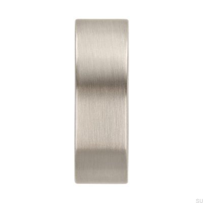 Möbelknopp 2501 Silver Borstad