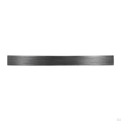 Avlångt möbelhandtag 2502 128 Antik Silver Borstad