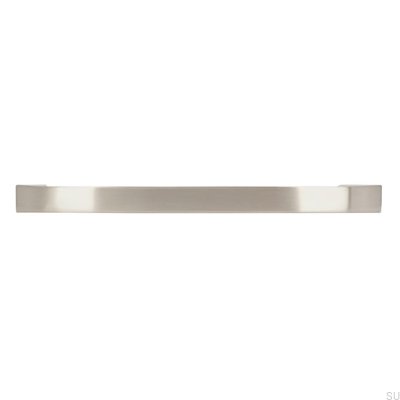 Avlångt möbelhandtag 2502 160 Borstat silver