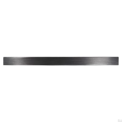 Avlångt möbelhandtag 2502 160 Antik Silver Borstad