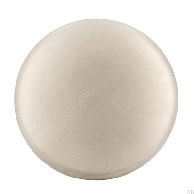 Möbelknopp 872 Borstad Nickel
