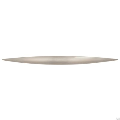 Avlångt möbelhandtag 809 128 Silver Borstad