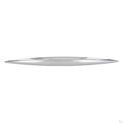 Avlångt möbelhandtag 809 128 Polerad krom