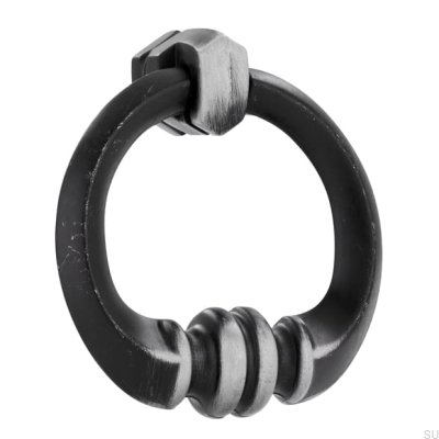 Runt möbelhandtag 564 Antik Silver