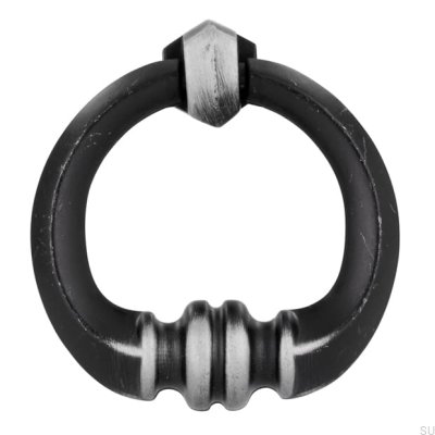 Runt möbelhandtag 564 Antik Silver