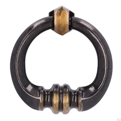 Runt möbelhandtag 564 Antik Brons