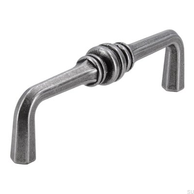 Avlångt möbelhandtag 563 96 Antik Silver