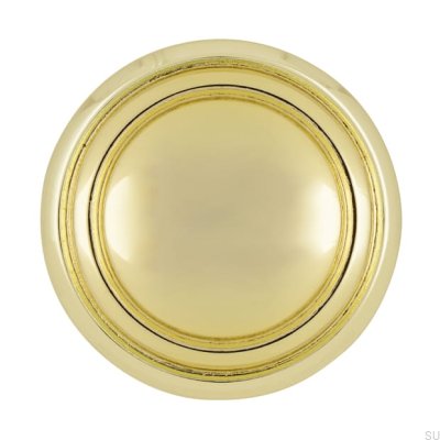 Möbelknopp 489 35 Guldpolerad