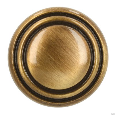 Möbelknopp 489 35 Antik brons