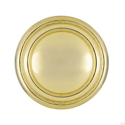 Möbelknopp 489 30 Guldpolerad