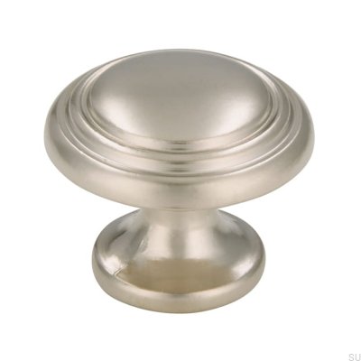Möbelknopp 489 30 Silver Matt