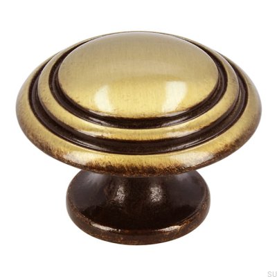 Möbelknopp 489 30 Antik brons