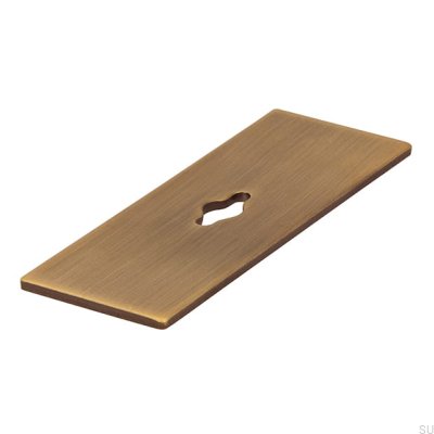 Knobb Pad 2511 Antik Guld Borstad