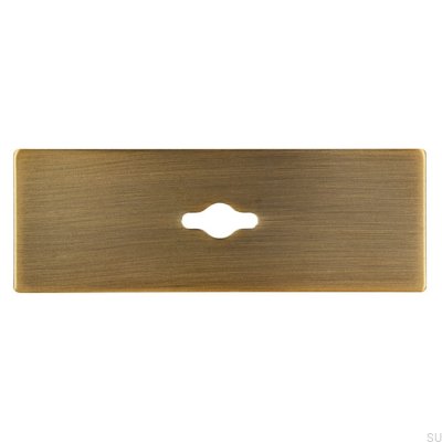Knobb Pad 2511 Antik Guld Borstad