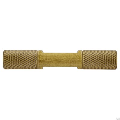Möbelknopp T-Bar 2509 Antik Guld