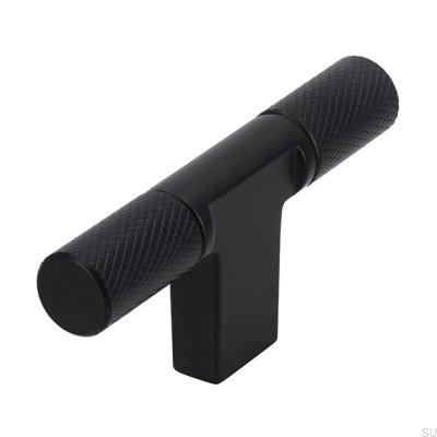Möbelknopp T-Bar 2509 Metall Svart Matt