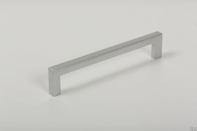 Avlångt möbelhandtag U 0056 160 Matt krom