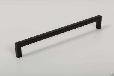 Avlångt möbelhandtag U 0056 492 Metall svart
