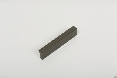 Angle 100 möbelhandtag, aluminium, metallic, grå