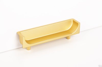 Göm 90 infällda möbelhandtag Gold Brushed
