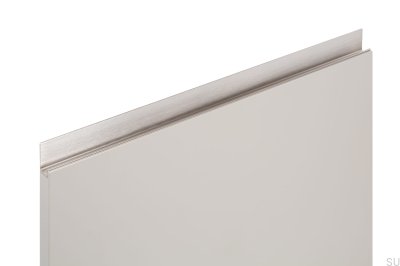 Möbelkanthandtag Jey 447 Aluminium Silver
