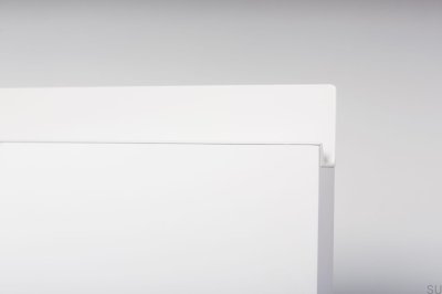 Möbelkanthandtag Jey 497 Aluminium Vit Mat