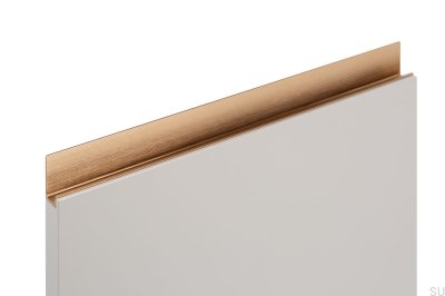 Jey 347 kant möbelhandtag Aluminium Gold Cava