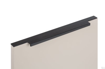 Kant möbelhandtag Linear 397-1 Metall Svart Mat