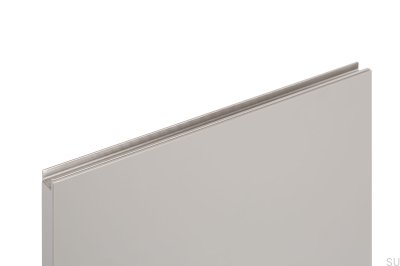 Möbelkanthandtag Jey2 397 Aluminium Silver