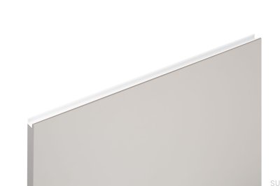 Möbelkanthandtag Jey2 447 Aluminium Vit Mat