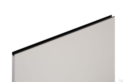 Möbelkanthandtag Jey2 447 Aluminium svart