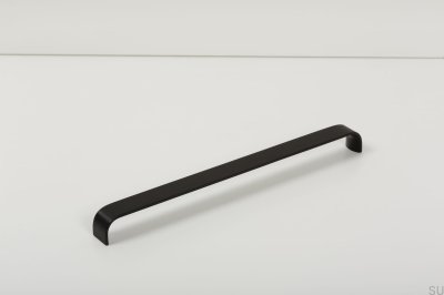 Sense 320 slitsad möbelhandtag svart aluminium