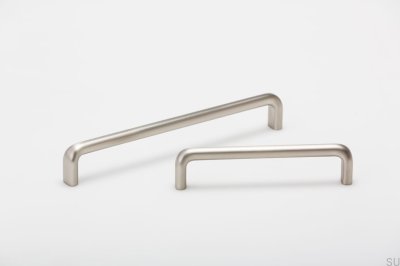 Långt möbelhandtag Redo 192 Borstad Nickel