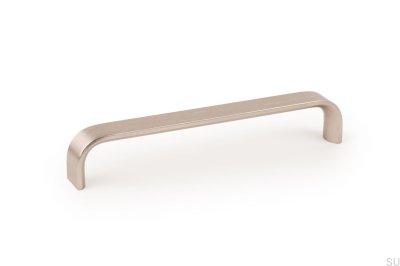 Sense Mini 160 avlångt möbelhandtag Silver Borstad