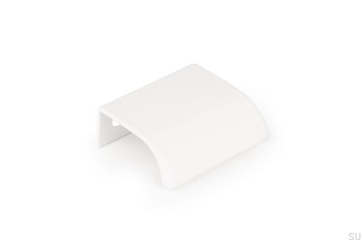 Ona 32 Aluminium White Edge Möbelhandtag