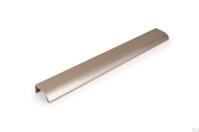 Ona 256 Edge Möbelhandtag Aluminium Silveranodiserad