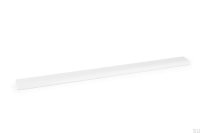 Böjbart möbelhandtag Ona 544 Aluminium Vit