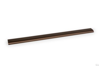 Hon 544 kant möbelhandtag Aluminium Brun