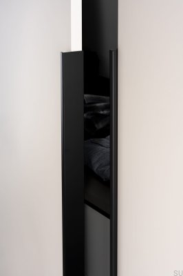 Möbelkant möbelhandtag Way 32 Aluminium svart